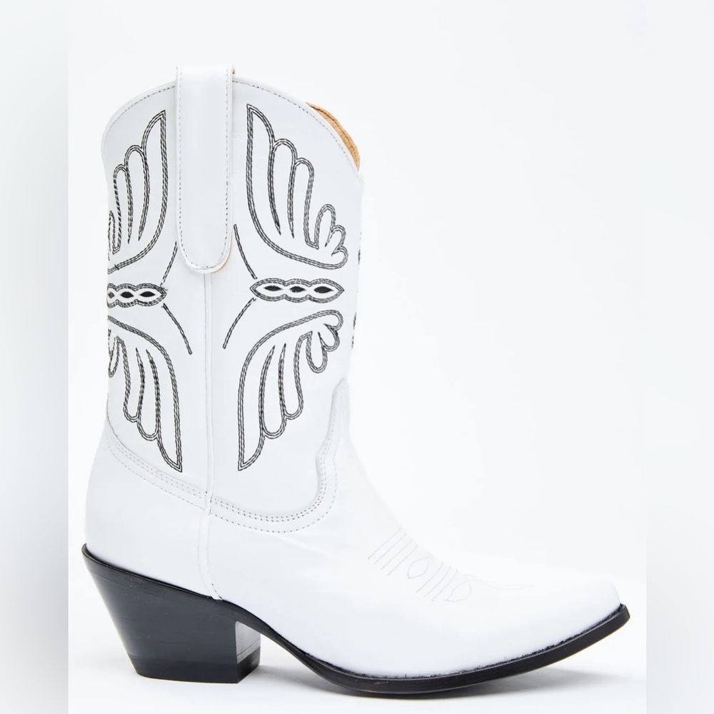 IDYLLWIND Aces White Western Boots size 7.5